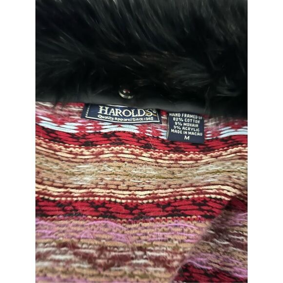 Vintage Harolds Nordic Cardigan Sweater - Picture 9 of 11